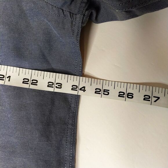 Fashion Nova Mens NWT Button Down Shirt Size 3XL Blue Preppy Event Career - Picture 6 of 9